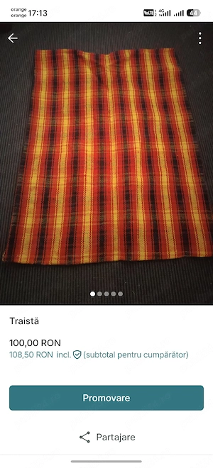 Traistă tradiționala 