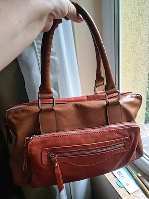 Geantă damă din piele naturală,  Vera Pelle,  Nou!