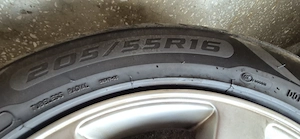 Set Jante Aliaj 16" 5x110 Opel / Saab + Anvelope Vară 205/55 R16 DOT 2022 - imagine 4