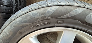 Set Jante Aliaj 16" 5x110 Opel / Saab + Anvelope Vară 205/55 R16 DOT 2022 - imagine 3