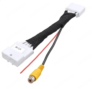 Cablu Adaptor Interfata 24 pini RCA pentru Camera Marsarier si Navigatie OEM Renault Clio Captur Tra