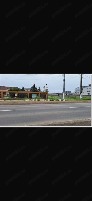 Teren Cumpăna strada principală 