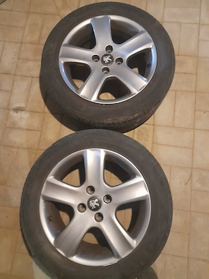 vand 4 jante din aliaj pentru peugeout 308. telefon 0741175710 - imagine 3