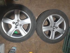 vand 4 jante din aliaj pentru peugeout 308. telefon 0741175710 - imagine 2
