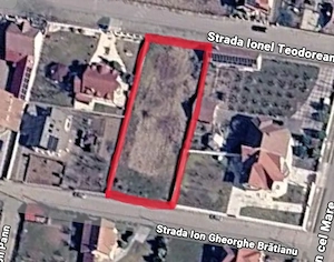 Teren 1.480 mp cu 2 fronturi – Sânmartin - imagine 2