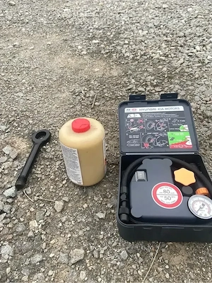 kit vulcanizare Kia
