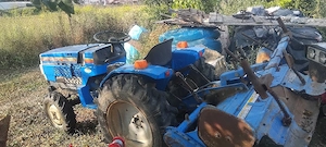 Tractoras Mitsubishi MTE 1800d 4x4 cu freza de sol  - imagine 2