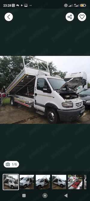 Vând sau schimb la variante Renault Mascota basculabil 3parti înmatriculată în Bulgaria 