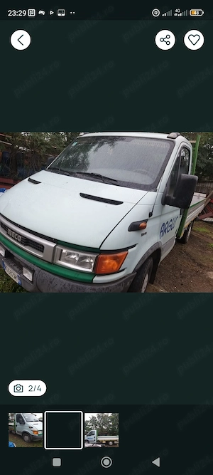 Vând sau schimb la variante Iveco Daily acte Italia lada fixa