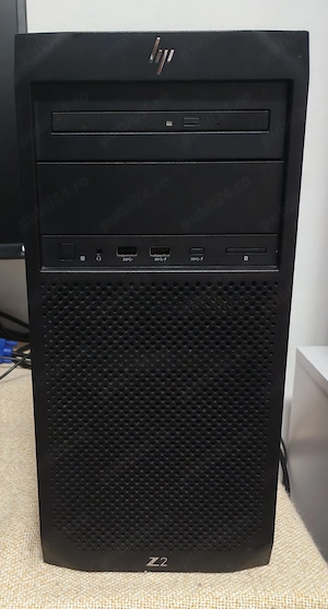 Unitate PC HP Z2 G4 Tower i3-9100F up to 4.20 GHz, 20GB DDR4, GTX 1060, 256GB NVME