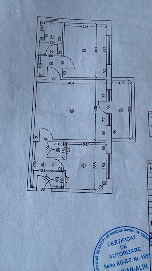 Apartament 2 camere, 54 mp, parter/4, balcon inchis, Rovine – gata de mutat! - imagine 11