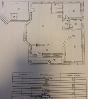 Casă individuală cu etaj Balotești, 810mp teren, livadă, 271.8 mp, 6 camere, pod - imagine 17