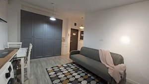 2 camere tip studio | Vedere Parcul Natural Văcărești | 5 min Metrou Piața Sudului | Parcare | 550   - imagine 5