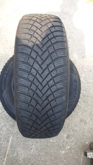 2 anvelope M+S 205/60/16 Hankook profil 8 mm DOT 4824 - imagine 2