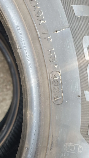 2 anvelope M+S 205/60/16 Hankook profil 8 mm DOT 4824 - imagine 3