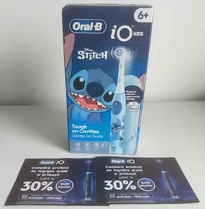 vand Oral-B iO Kids Sigilat Disney Stitch + 2 cupoane cashback