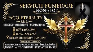 Servicii Funerare Complete NON-STOP