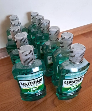 Vand 11 cutii Apa de gura Listerine Teeth & Gum Defence Zero, 500 ml (formula fara alcool)