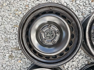 Set jante tabla VW Audi Skoda Seat pe 15 - imagine 2