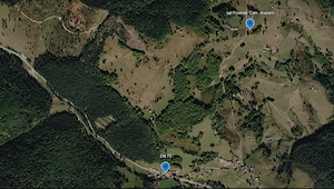 Vând teren - 2.922 mp - 2.8 km de statiunea Vârtop