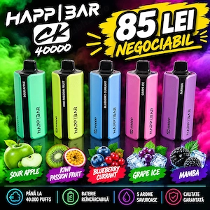  Vape Happ bar 5 arome diferite 