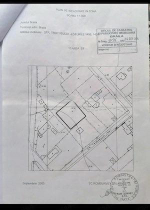 P.F. Vând teren intravilan in Brăila str. Livezilor nr 7  - imagine 4