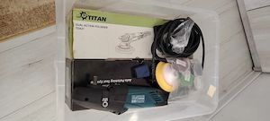 Masini de polisat auto: ShineMate EP803 kit, Bosch GPO 14 CE, Titan 21 si diverse accesorii