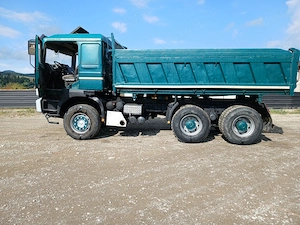 Basculant  Man 6x4 Maxim admis  pe acte 26 tone 460 CP An fabricatie 2001 - imagine 5