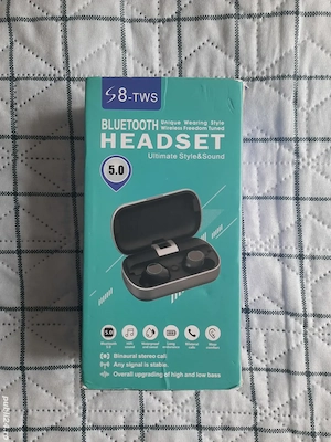 Casti Bluetooth COOCHEER  S8 HiFi, Bluetooth 5.0