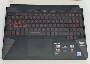 Dezmembrez ASUS FX505D Carcasa Palmrest Balamale Tastatura Capac Rama - imagine 2