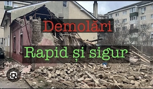 Demolări,și curățenie după renovări 