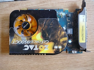 Lot 4 Plăci Video Retro PC (Zotac GeForce 9500GT, Sapphire HD 3850, HIS IceQ, Gainward Dual Fan