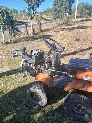 vand minitractorcu freze pentru legumicultura - imagine 2