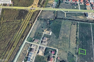 Parcela intravilan constructii 607mp la intrare in Mosnita Noua! - imagine 2