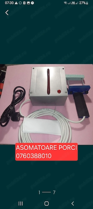 Reparații asomatoare porci ,la priza sau cu acumulatori etc - imagine 5