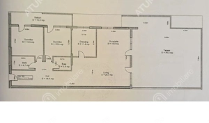 Penthouse cu 4 camere 111 mp utili terasa 78 mp doua locuri parcare - imagine 4