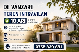 Vand urgent teren 10 ari