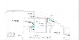 APARTAMENT CU 3 CAMERE DE VÂNZARE | SIDERURGIȘTILOR VEST | ETAJ 1 - imagine 4