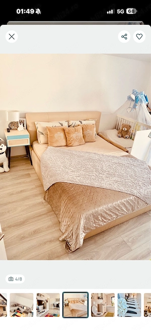 Apartament 2 camere complet mobilat 