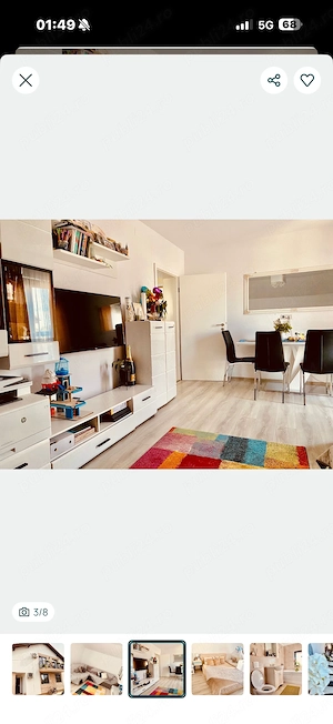 Apartament 2 camere complet mobilat  - imagine 6