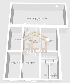 Spatiu comercial ultracentral in Moldova Noua - imagine 2