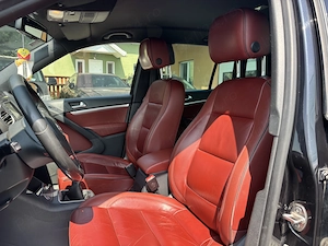 VW Tiguan 2.0 TDI 4x4   Piele Roșie   Exclusiv - imagine 9