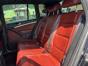 VW Tiguan 2.0 TDI 4x4   Piele Roșie   Exclusiv - imagine 10