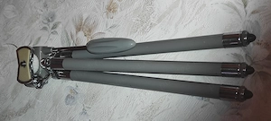 vand trepied foto video vintage NIPOLE japan impecabil cu husa  8 segmente strins - 26 cm -123 mm