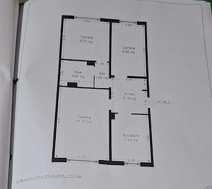 COMISION 0%  3 Camere 57 mp | Parter | Centrală Proprie  Zona Lipovei - imagine 10