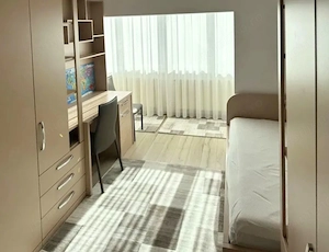 2 camere spațioase decomandate cu două balcoane și parcare Scriitorilor - imagine 3