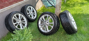 Jante aliaj R17 5x112 Originale Vw.Audi.Skoda.Seat. Anvelope iarna .3