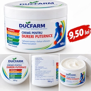 Cremă pentru dureri puternice.