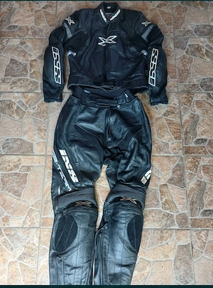 Costum moto din piele - imagine 2