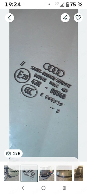 Parbriz Audi A4B8 - imagine 3